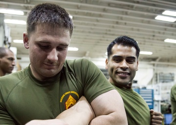 MCMAP training aboard USS Bonhomme Richard