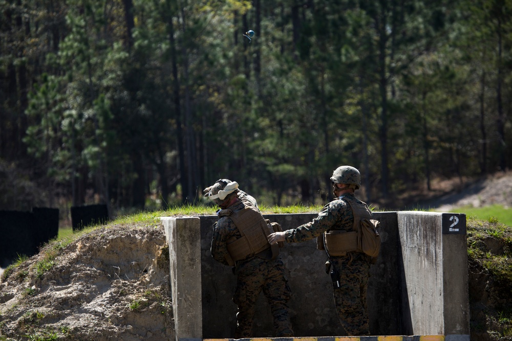 2nd Assault Amphibian Battalion Grenade Range