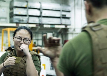 MCMAP training aboard USS Bonhomme Richard