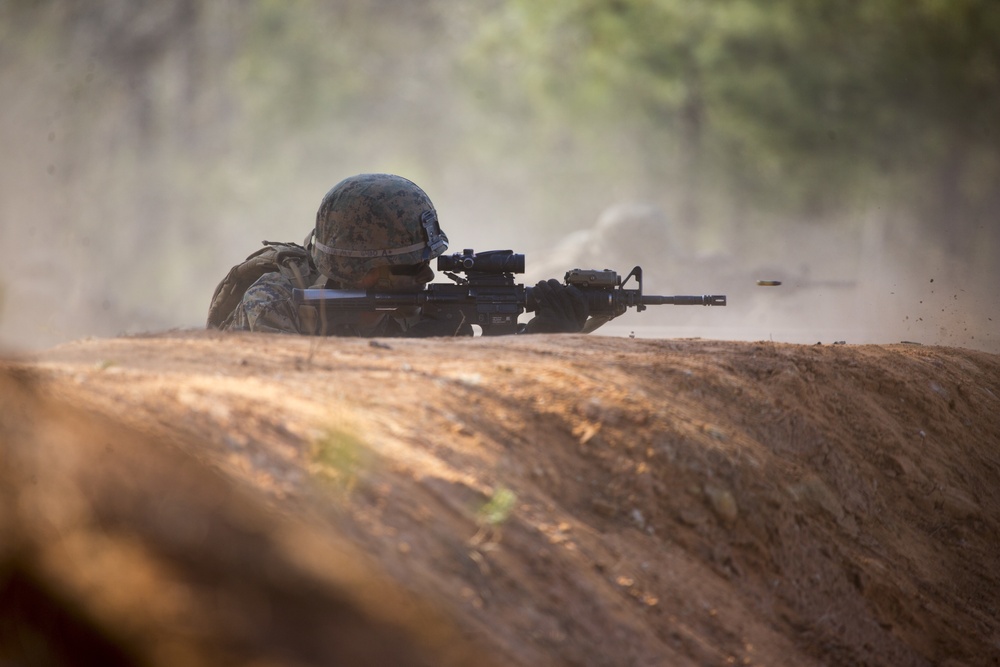 2nd Assault Amphibian Battalion Live-Fire Range