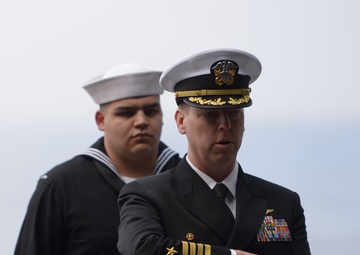 Nimitz conducts burial at sea