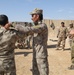 ISF rehearse checkpoint training at Al Asad