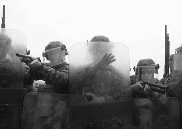 BSRF 17.1 Marines take on nonlethal weapons range