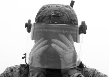 BSRF 17.1 Marines take on nonlethal weapons range