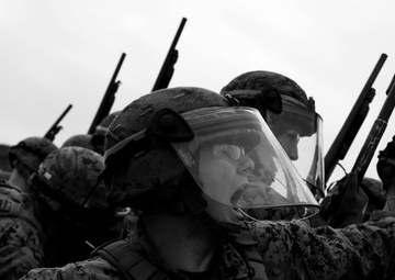 BSRF 17.1 Marines take on nonlethal weapons range