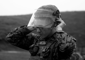 BSRF 17.1 Marines take on nonlethal weapons range