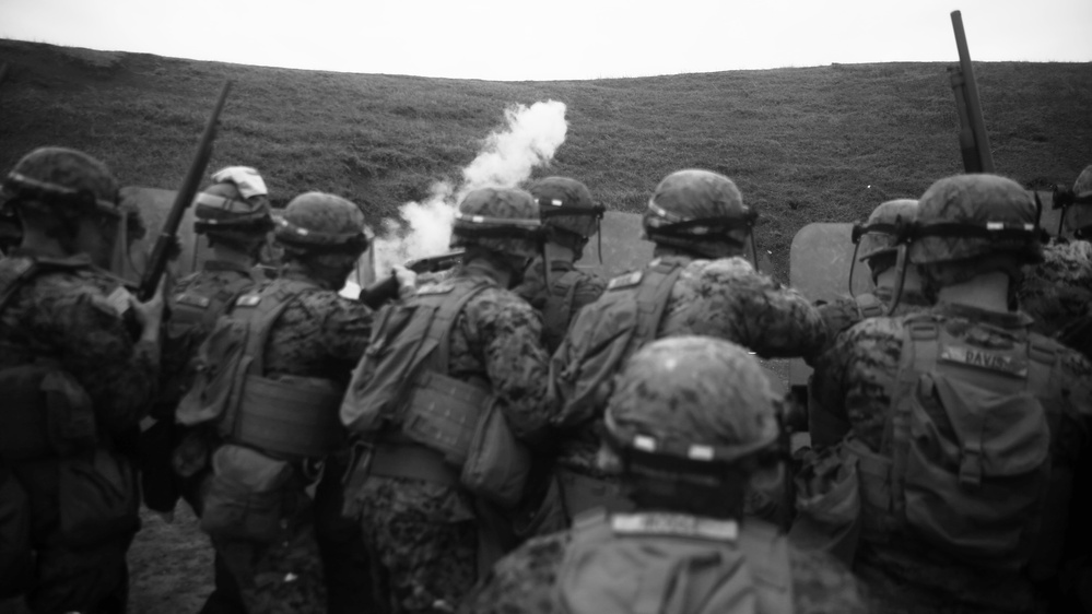 BSRF 17.1 Marines take on nonlethal weapons range