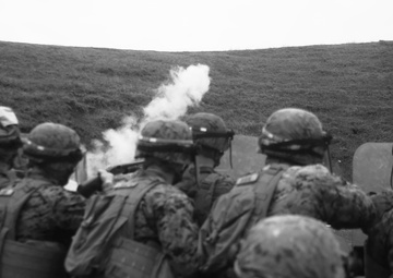 BSRF 17.1 Marines take on nonlethal weapons range