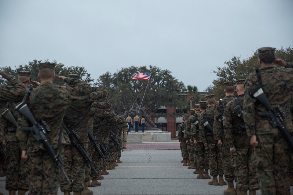 Marine recruits finish crucible, earn title Marine on Parris Island