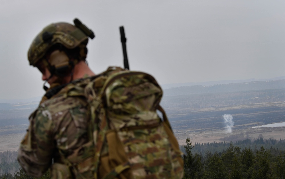 NATO Airmen bring the fire in JTAC qualification course