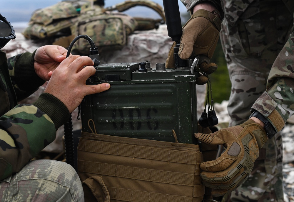 NATO Airmen drop bombs on JTAC qualification course