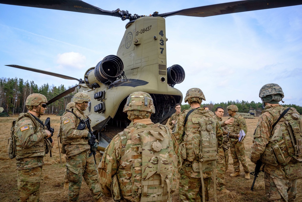 1-3 ARB, 12th Combat Aviation Brigade Training at Grafenwoehr