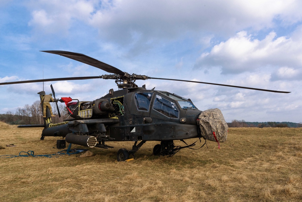 1-3 ARB, 12th Combat Aviation Brigade Training at Grafenwoehr