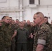 Commandant of the Marine Corps talks to Marines of 2nd MAW