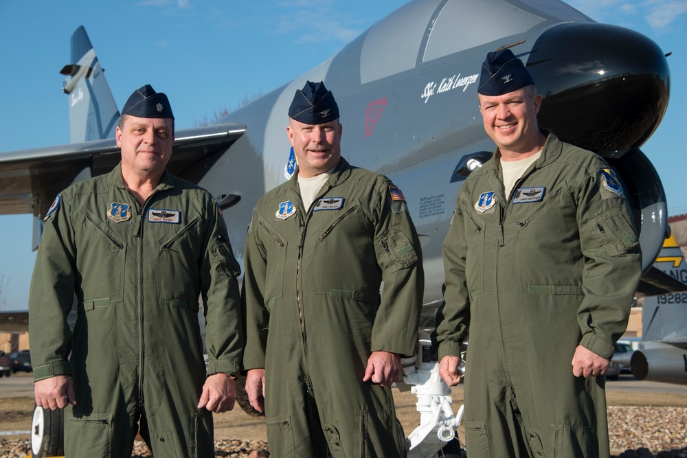 Final three A-7 pilots