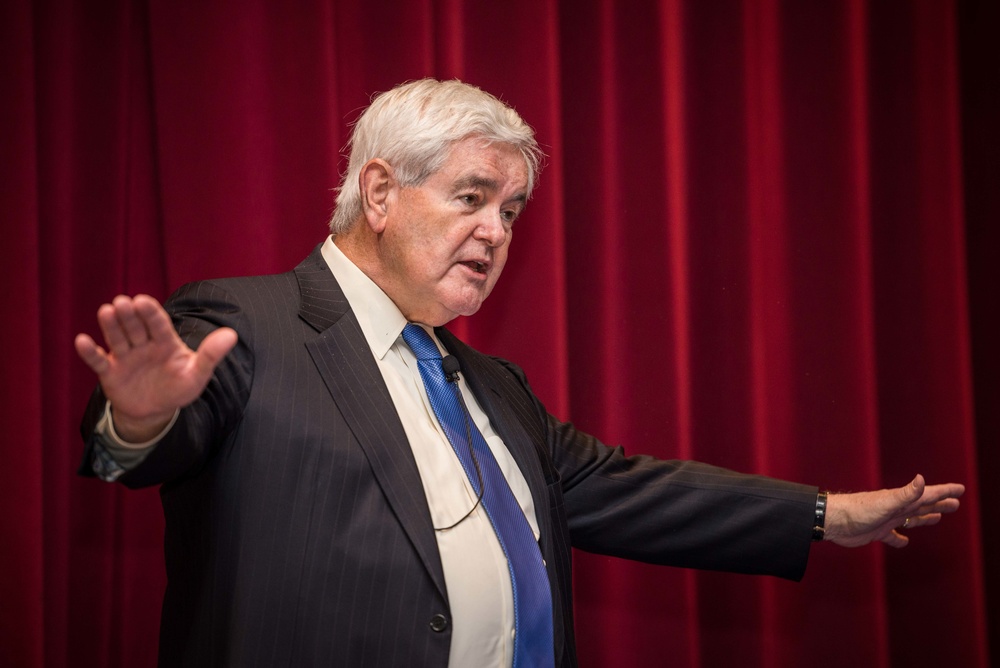 Speaker Newt Gingrich Leads Research Panel Discussion at Air War College