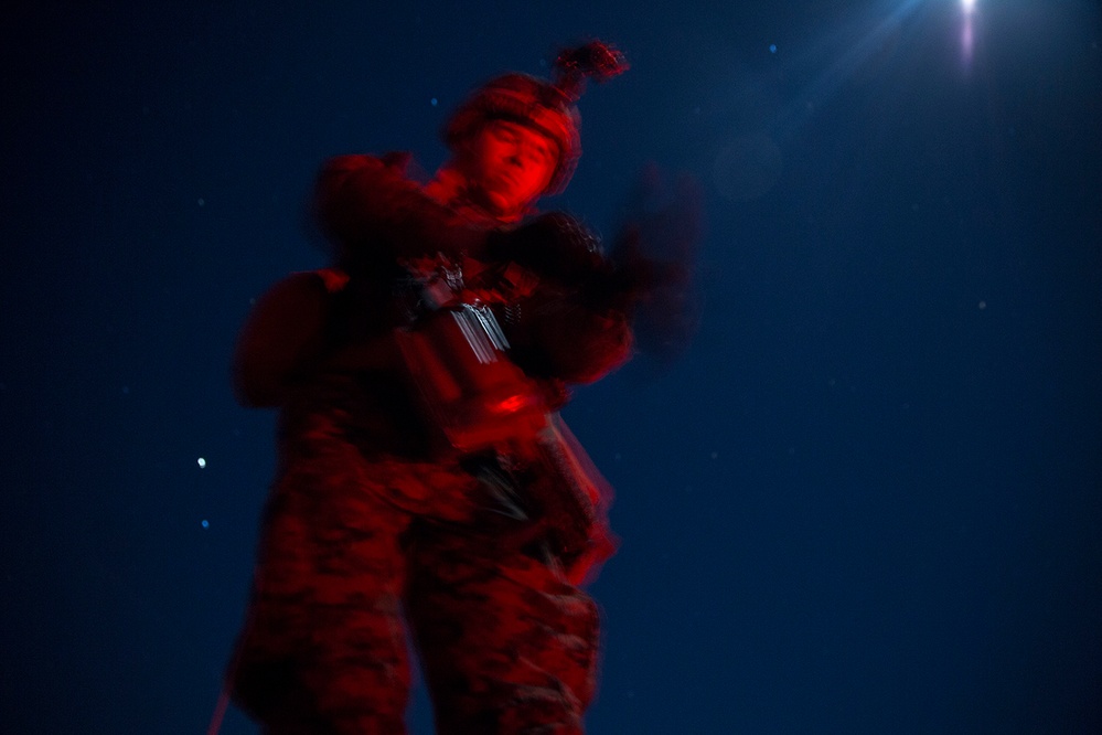USS Carter Hall transits through Strait of Gibraltar