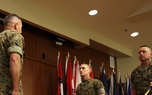New Orleans-Based Marine Command Welcomes New Sergeant Major