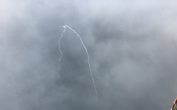 SV Fascination Under Tow