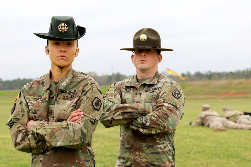 Two drill sergeants, one team