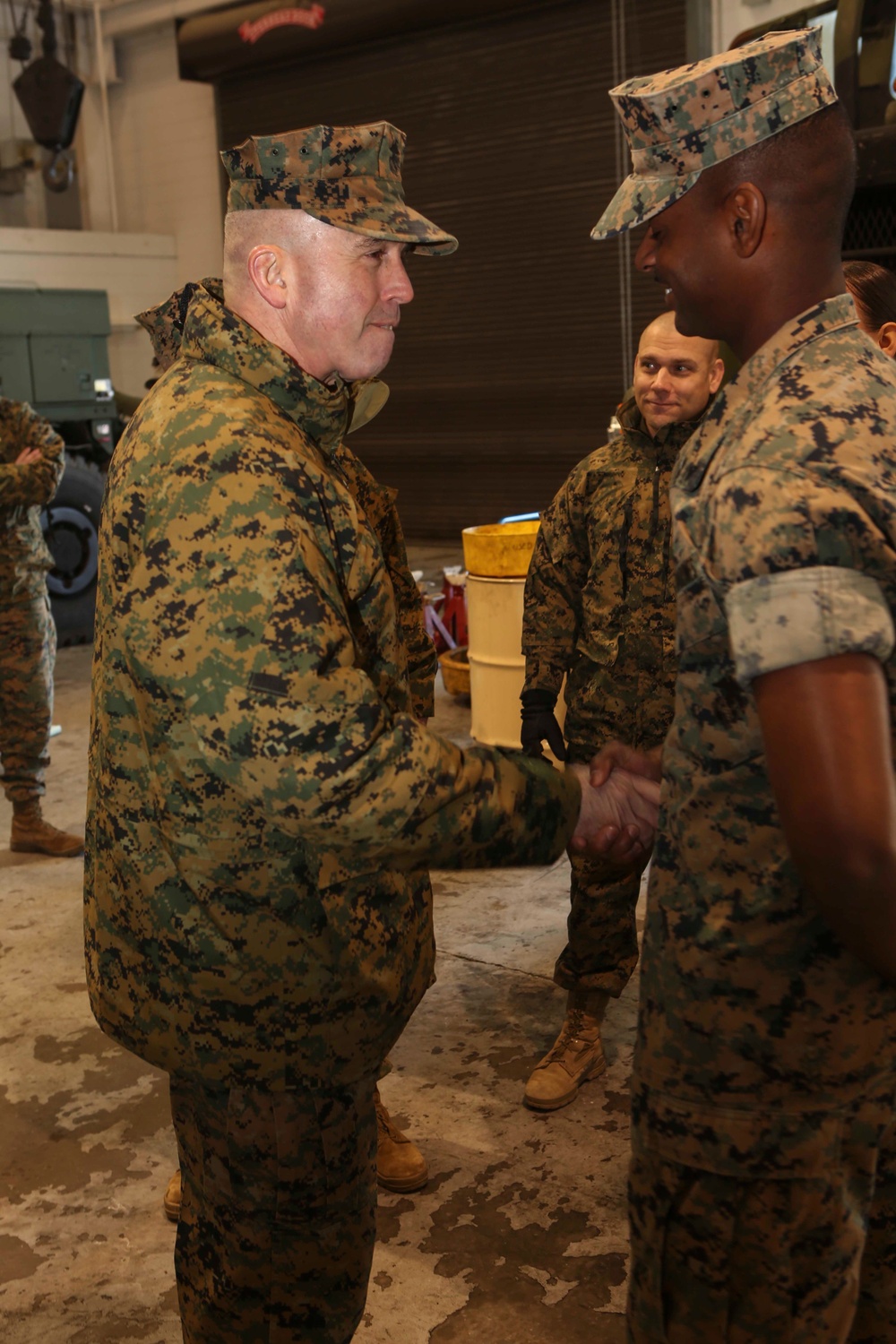 Lt. Gen. Wissler visits 2D MLG