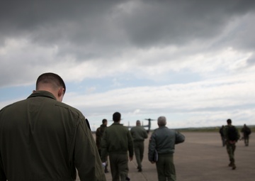 Show ‘Em What We Got: U.S. Marines participate in static display show during Real Thaw 17