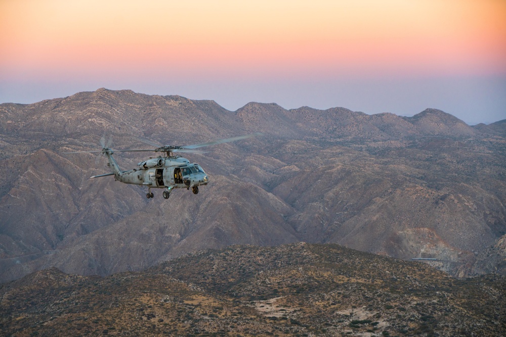 HSC-85 Desert Landing