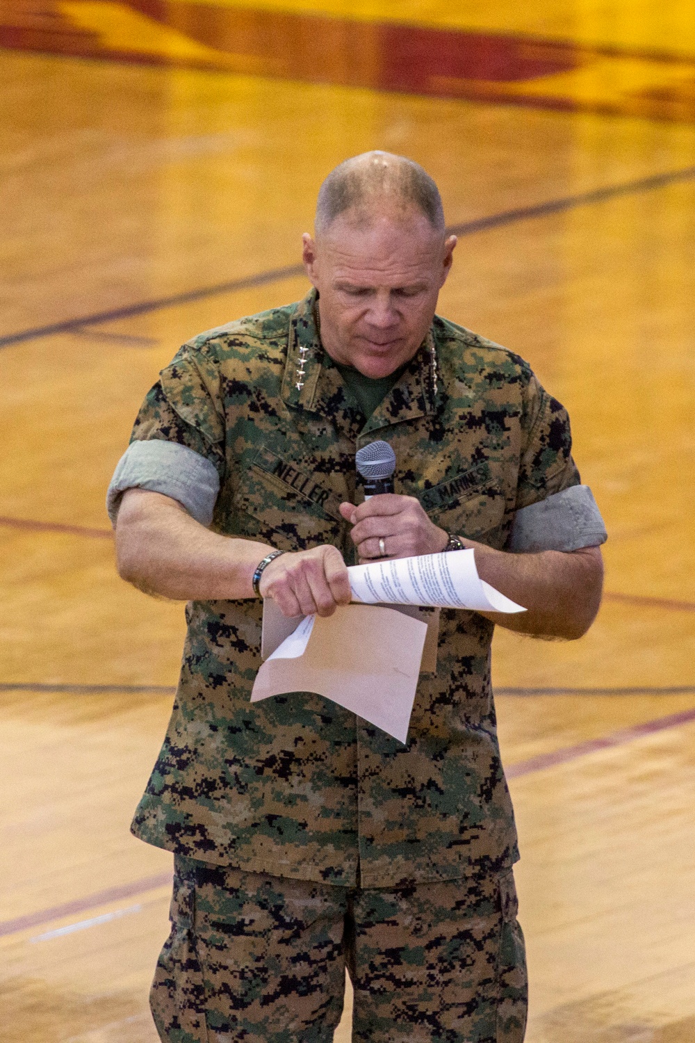 Commandant of the Marine Corps Visit