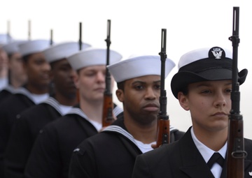 Nimitz conducts burial at sea