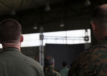 Show ‘Em What We Got: U.S. Marines participate in static display show during Real Thaw 17
