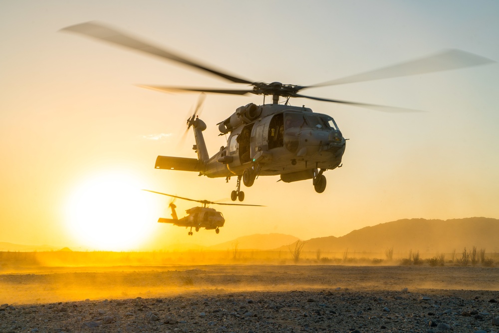 HSC-85 Desert Landing