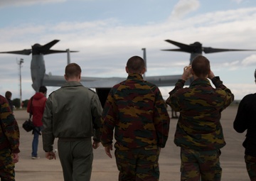 Show ‘Em What We Got: U.S. Marines participate in static display show during Real Thaw 17
