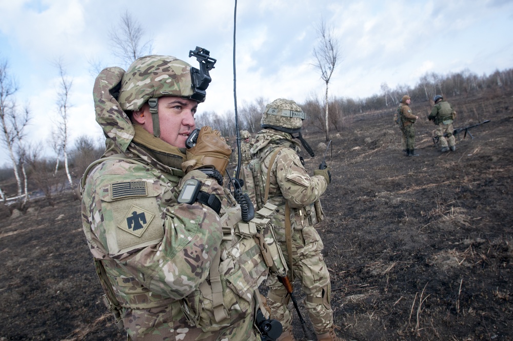 Lead in the air - live-fire exercise in Ukraine