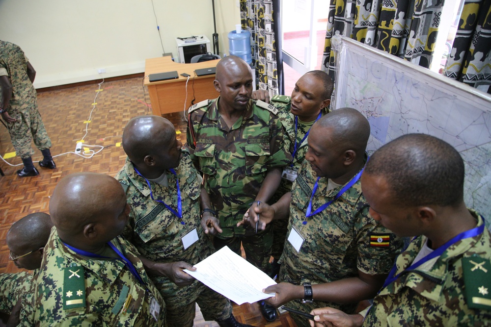 Troop contributing partners receive staff officer training