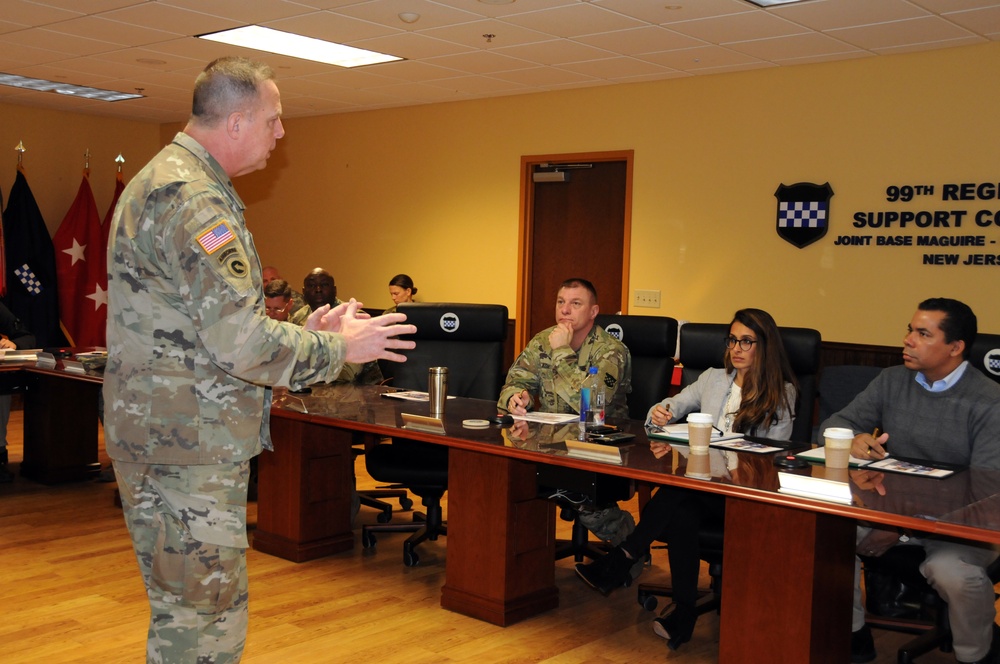 Congressional staff members visit Joint Base McGuire-Dix-Lakehurst