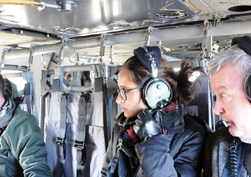 Congressional staff members visit Joint Base McGuire-Dix-Lakehurst