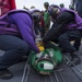 USS Bonhomme Richard (LHD 6) flight deck firefight training