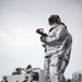 USS Bonhomme Richard (LHD 6) flight deck firefight training