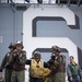 USS Bonhomme Richard (LHD 6) flight deck firefight training