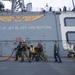 USS Bonhomme Richard (LHD 6) flight deck firefight training