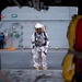 USS Bonhomme Richard (LHD 6) flight deck firefight training