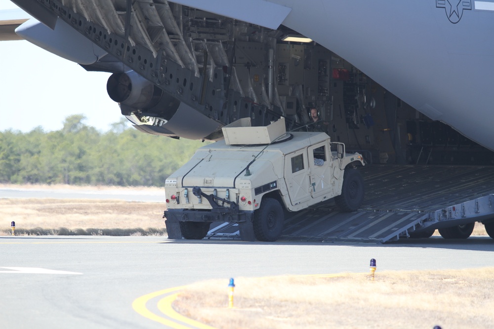 C-17 Departure &amp; Landing