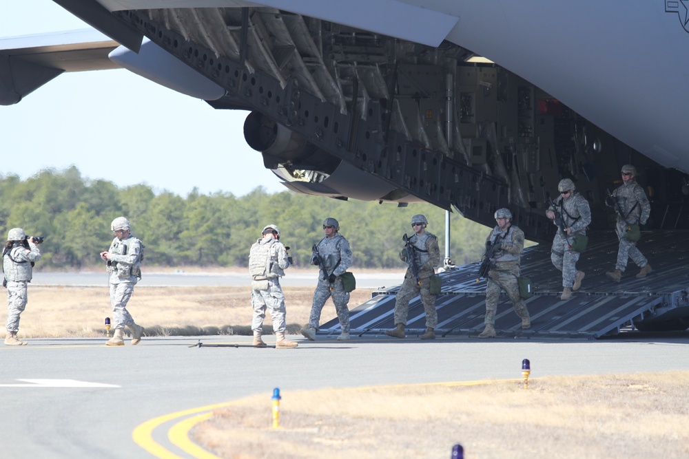 Military Police Company Arrives at Warrior Exercise 78-17-01