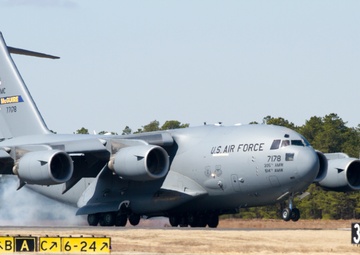 Air Force transports Army Reserve MPs to the fight