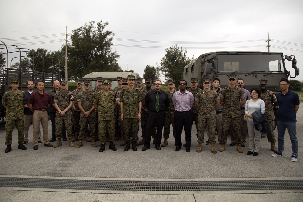 JGSDF welcomes Camp Kinser Camp Operations