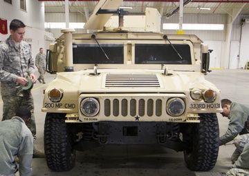 Airmen, Army Reserve conduct joint inpsection