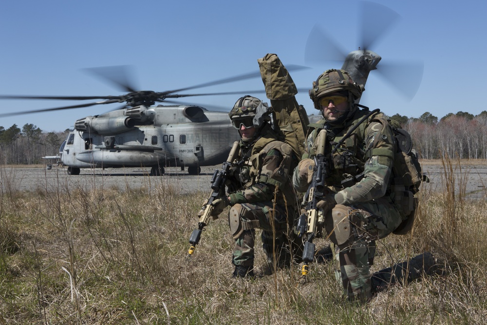 Royal Dutch Marines Quick Response Force Exercise