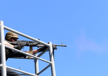 Hué City is deployed with the George H.W. Bush Carrier Strike Group in support of maritime security operations and theater security cooperation efforts in the U.S. 5th and 6th Fleet areas of operations