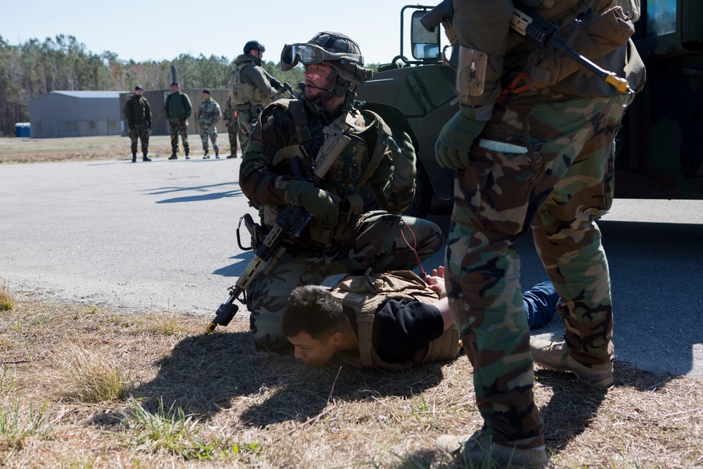 Royal Dutch Marines Quick Response Force Exercise