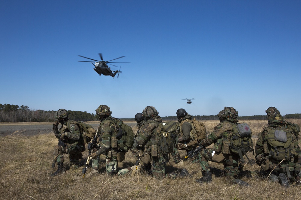 Royal Dutch Marines Quick Response Force Exercise